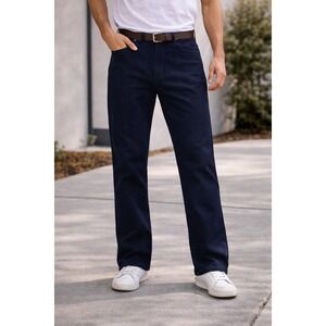 Flint and Tinder 365 Pant Mens 32x30 Straight Fit Navy Blue Chino Trousers NWT